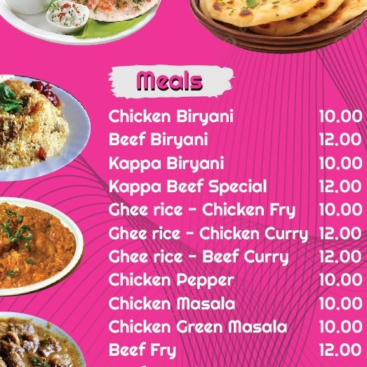 Meals